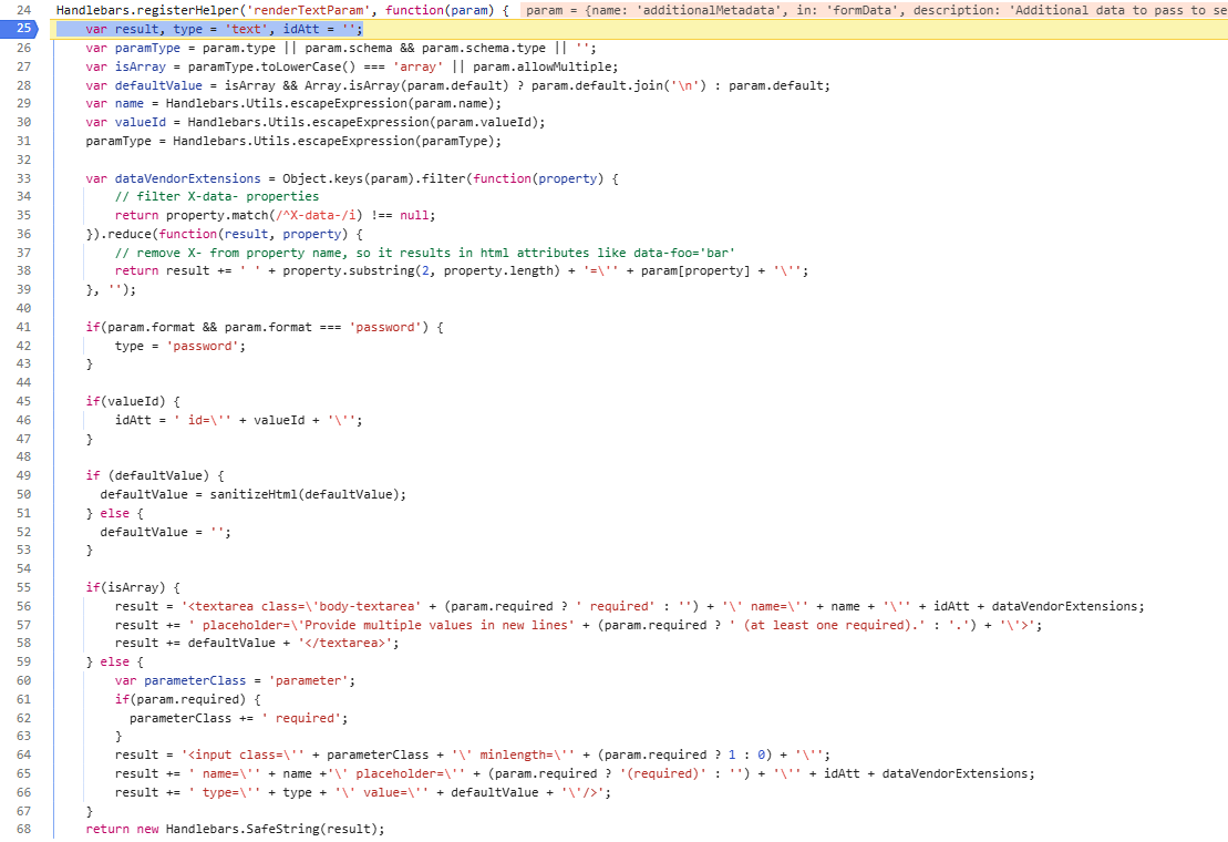 impl screenshot